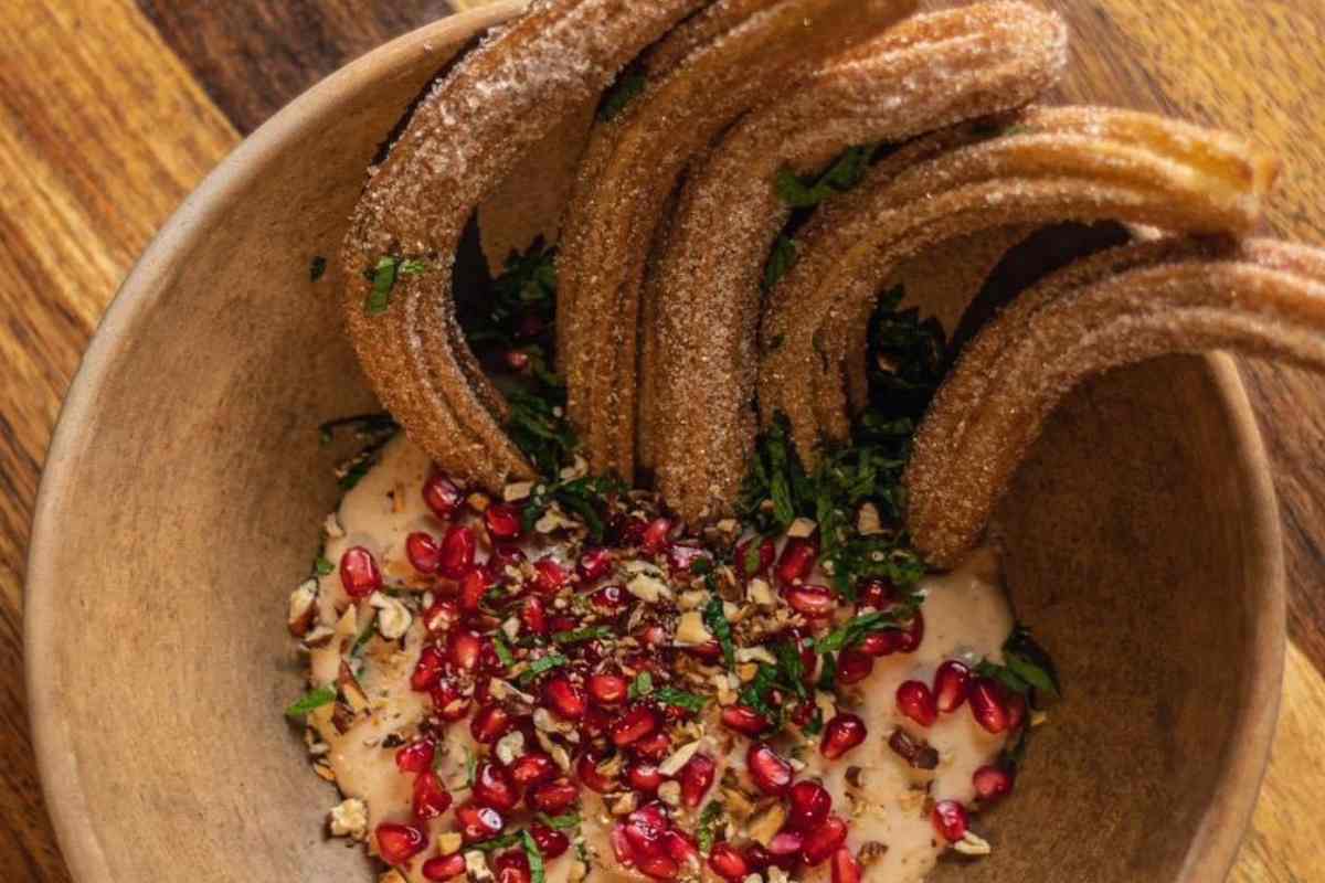 Churros en nogada: Una aproximación al chile en nogada sino eres fan