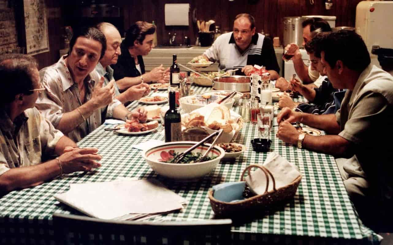 Los icónicos platillos de Los Soprano.