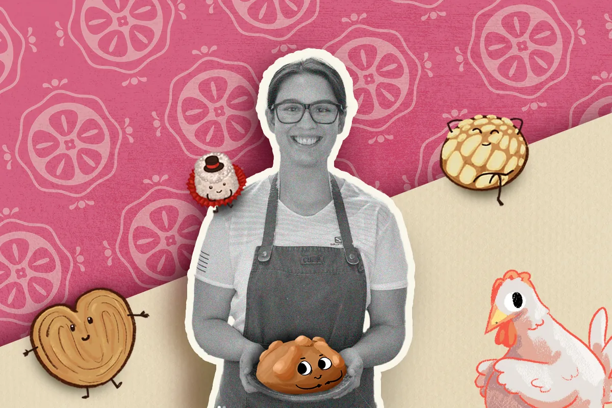 De periodista a panadera: La mexicana que endulza Barcelona con conchas y pan de muerto