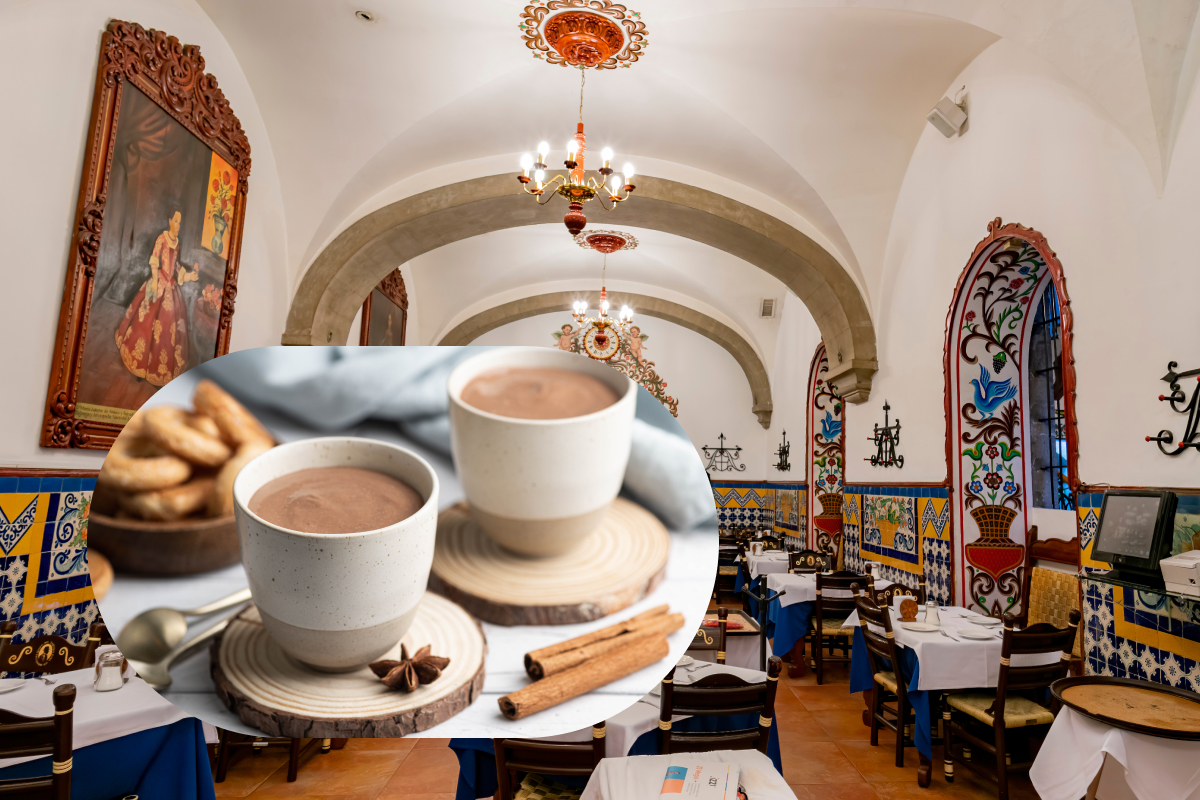 Cómo hacer atole de canela así como el de este restaurante con más de 100 años de existencia