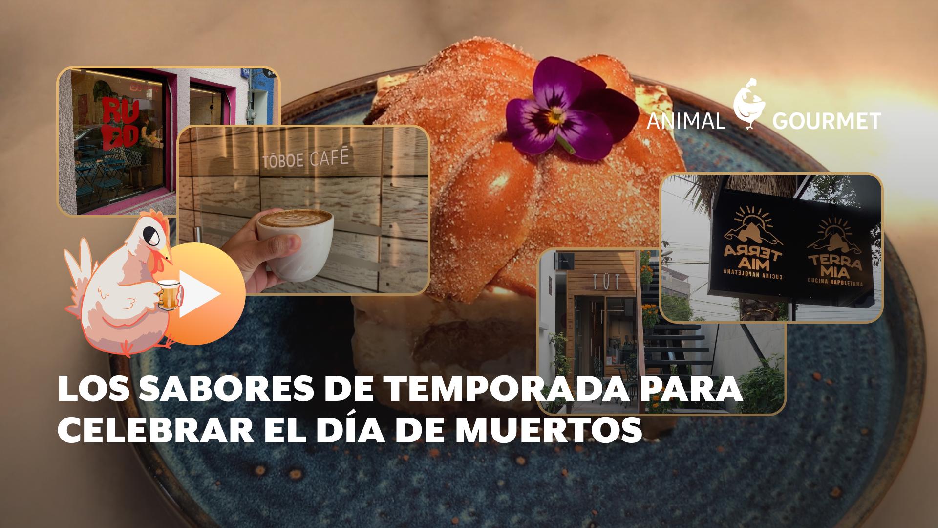 Los sabores de temporada para celebrar el Día de Muertos en CDMX