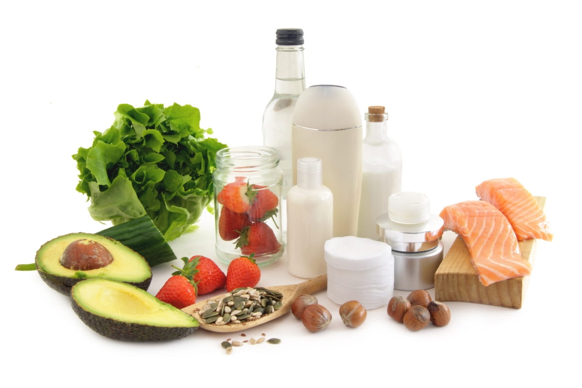 Los alimentos ricos en nutrientes clave pueden ayudar a mantener la piel hidratada