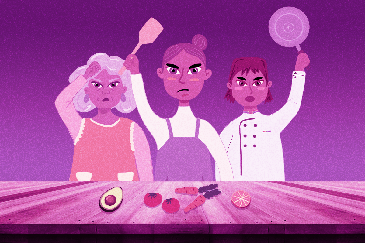 Violencia de género en la gastronomía.