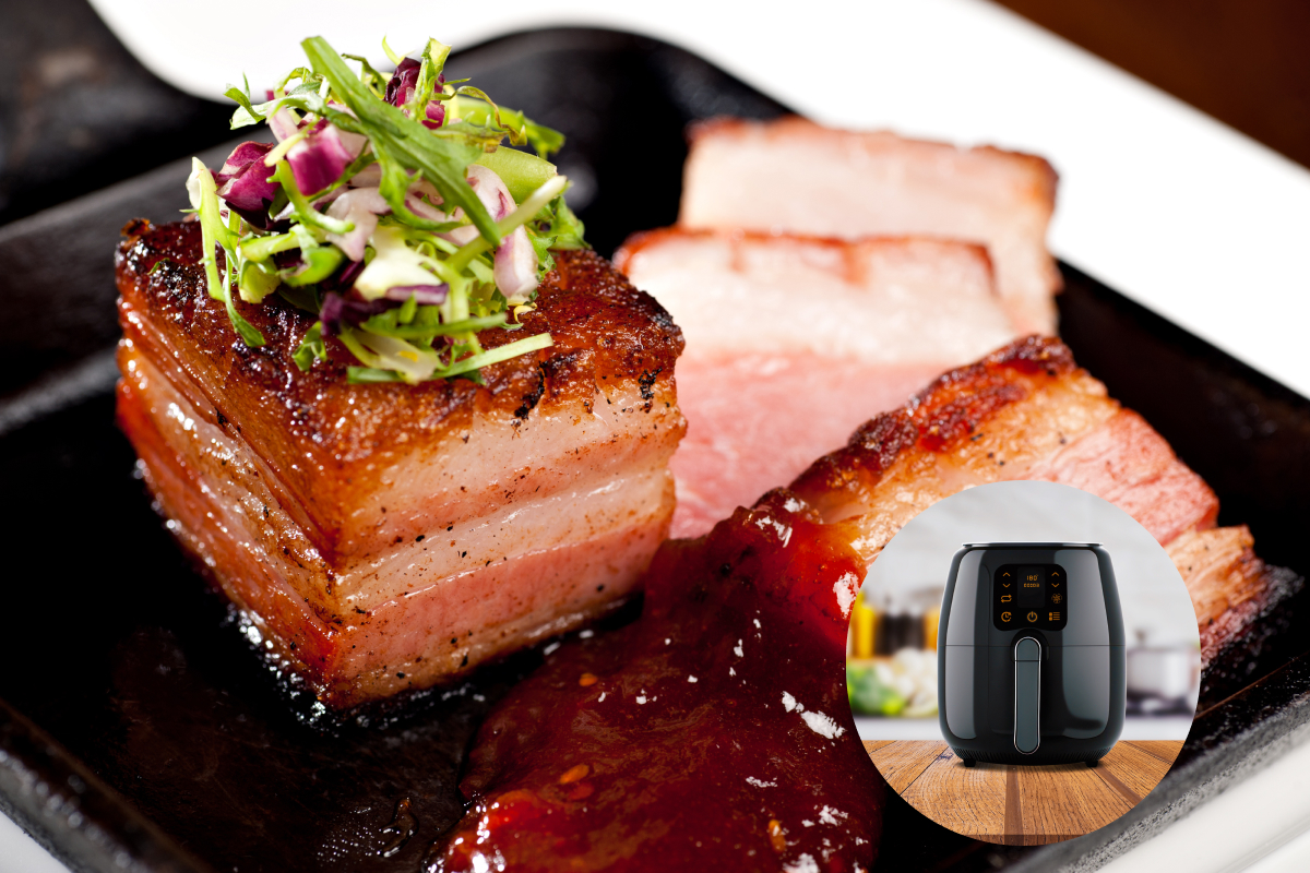 pork belly receta freidora de aire