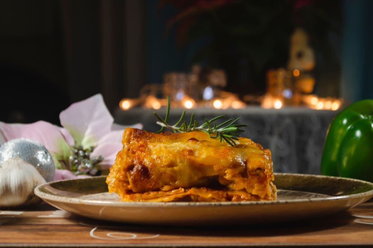 Una cena navideña con opciones veganas deliciosas y ligeras para tu cuerpo