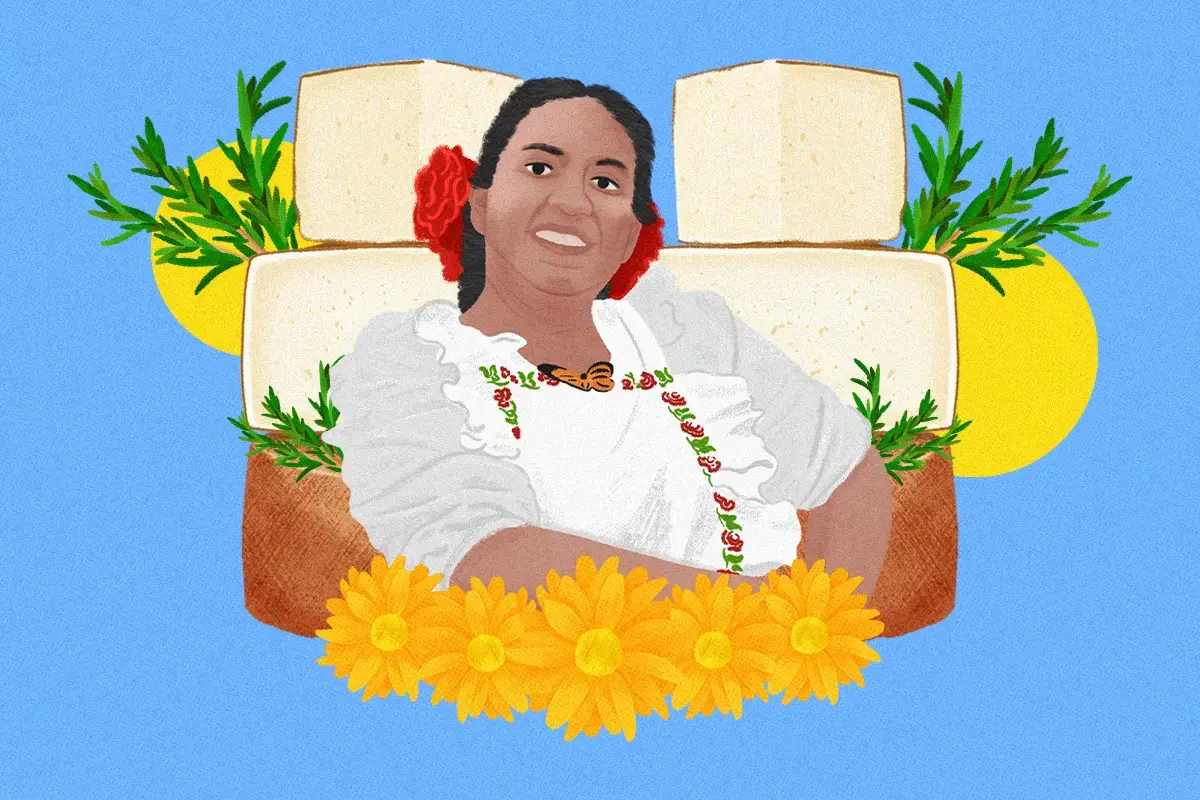 Florecita Quesera: amor a su tierra, a sus chivas y creadora de sus propios quesos artesanales