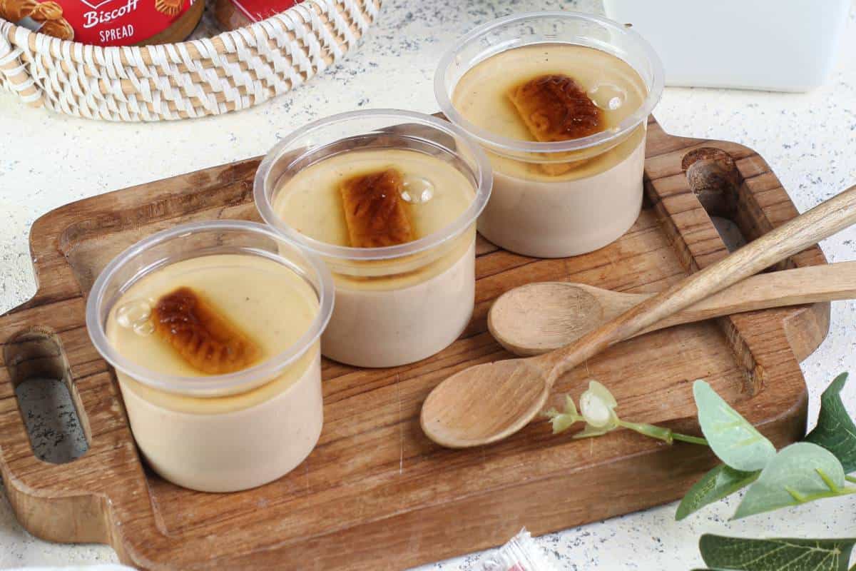Recetas de flan casero: de galletas speculoos, de coco, de dulce de leche y de mazapán