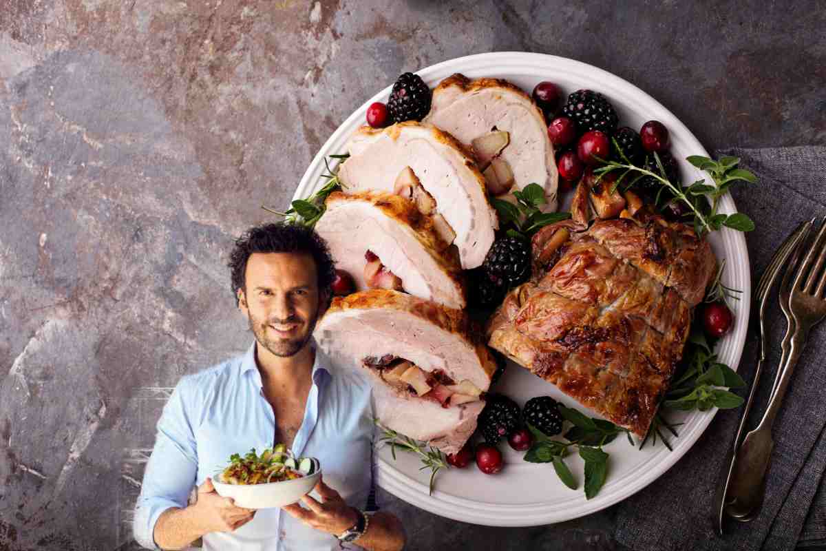 Receta de lomo relleno en salsa de ciruela del chef Oropeza que le encantará a tus invitados