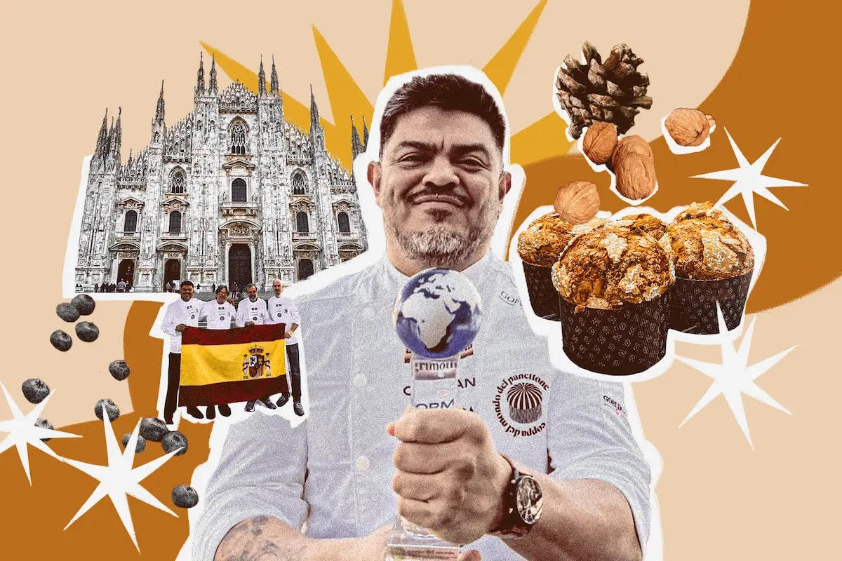 el panadero mexicano Tonatiuh Cortés habla de la historia del panettone y nos adentramos a su gran logro