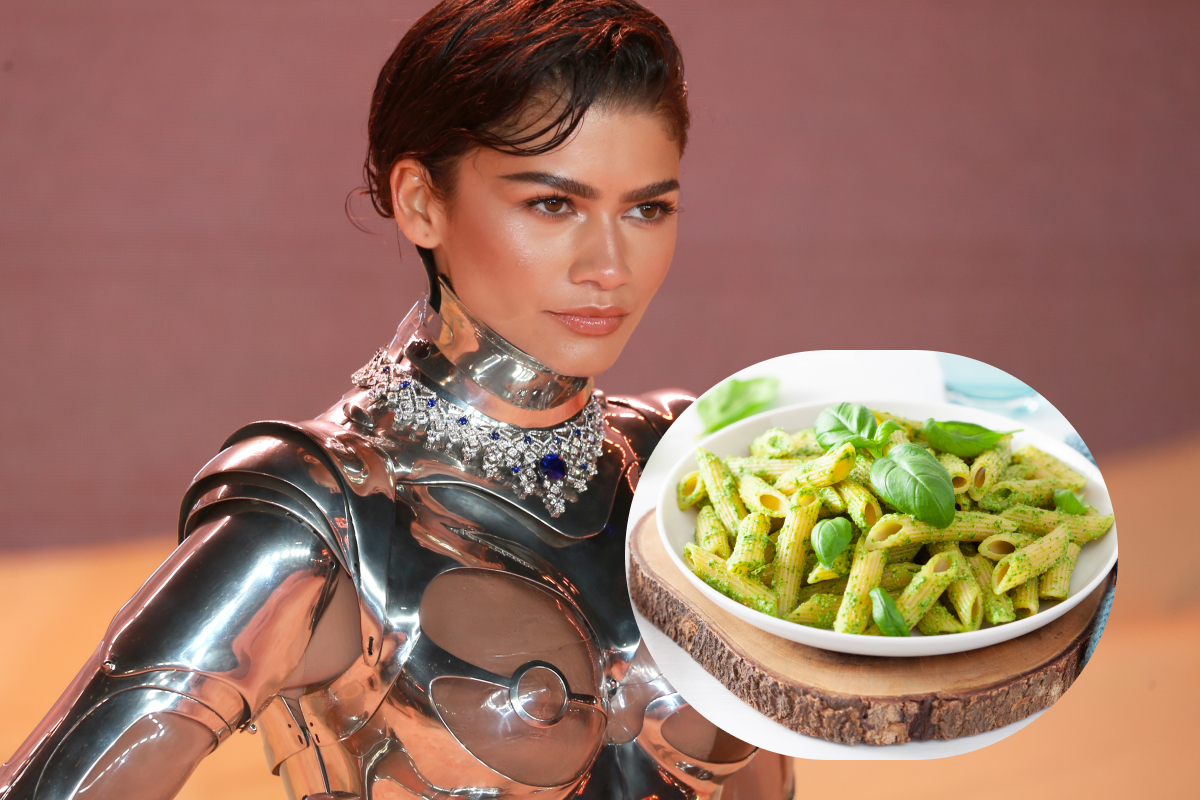 la viral receta de pasta de Zendaya