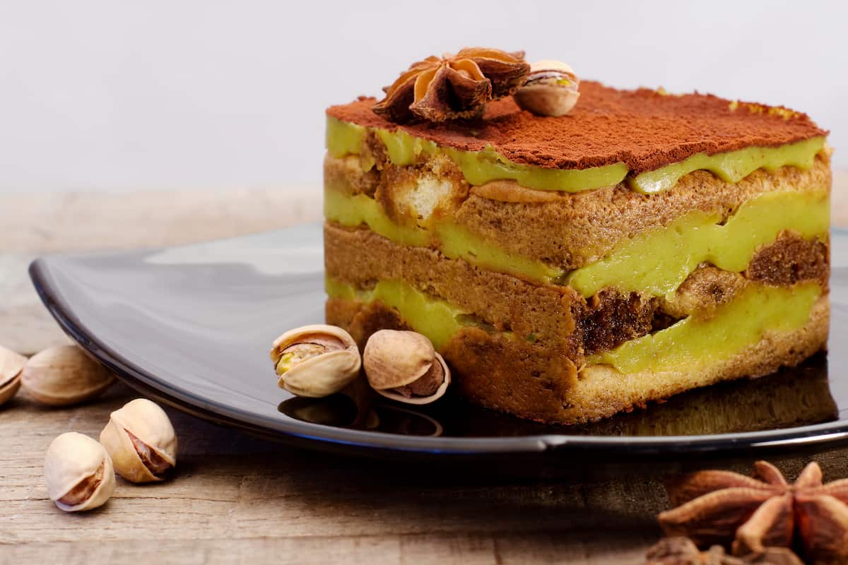 receta tiramisú de pistacho