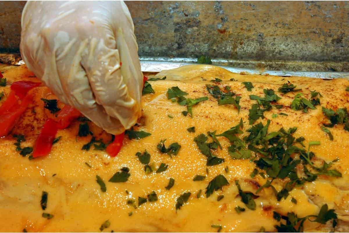 filete relleno de mariscos