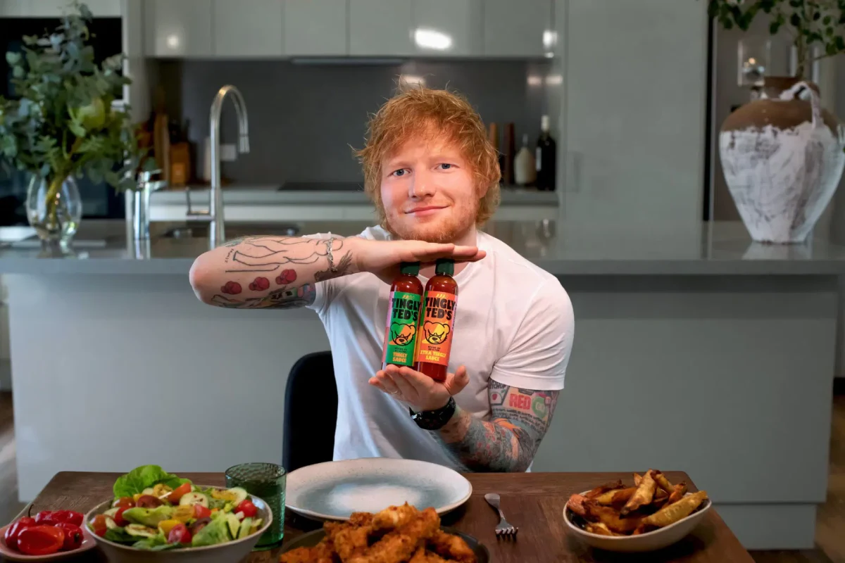 Ed Sheeran y su salsa picante