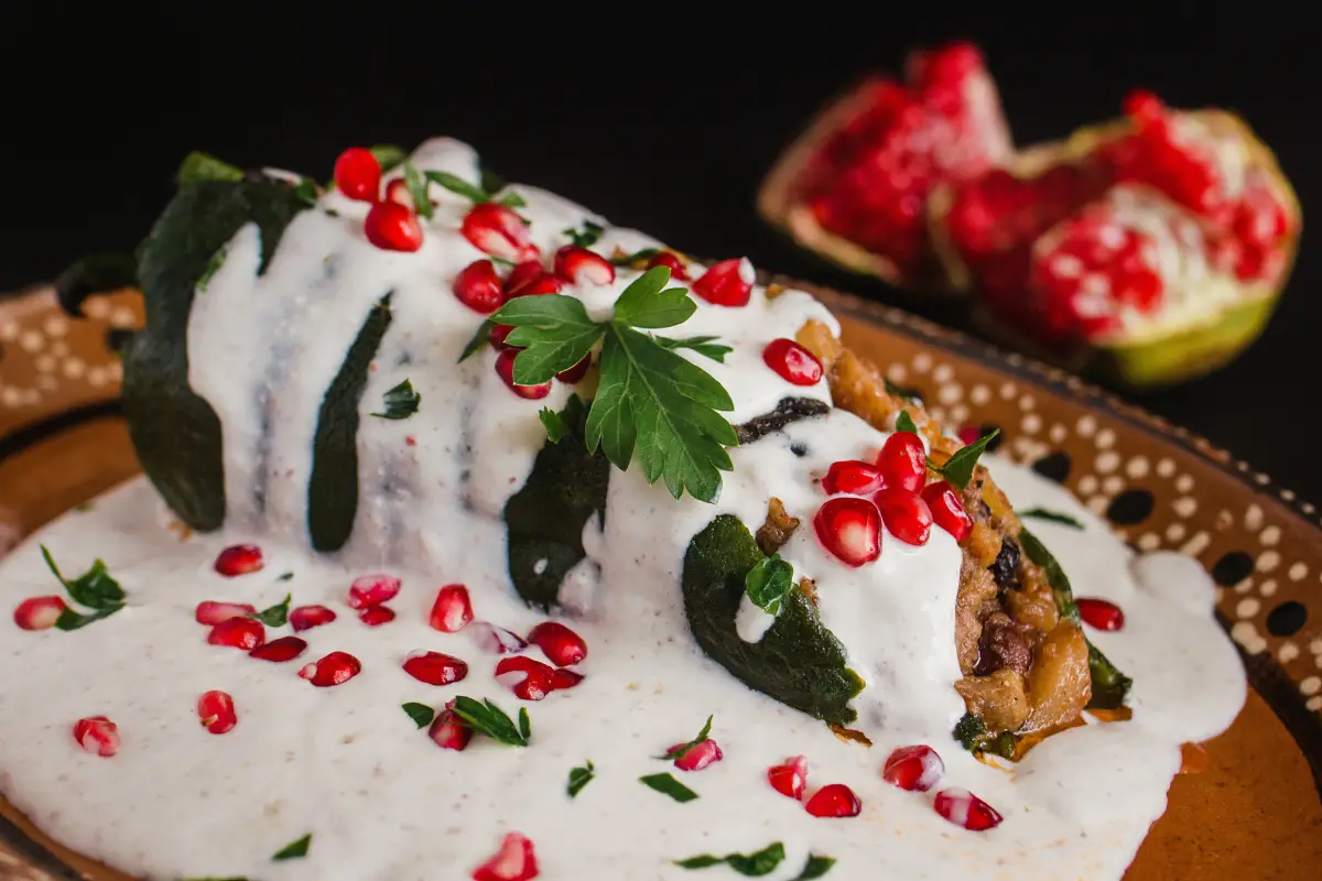 Los mejores chiles en nogada a domicilio en la CDMX, porque si no vas a salir que ellos vengan a ti