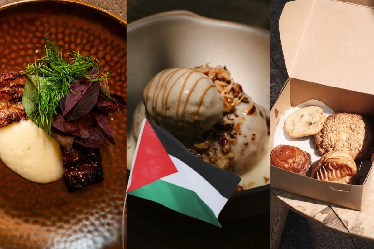 Proyectos gastronómicos apoyan a Palestina