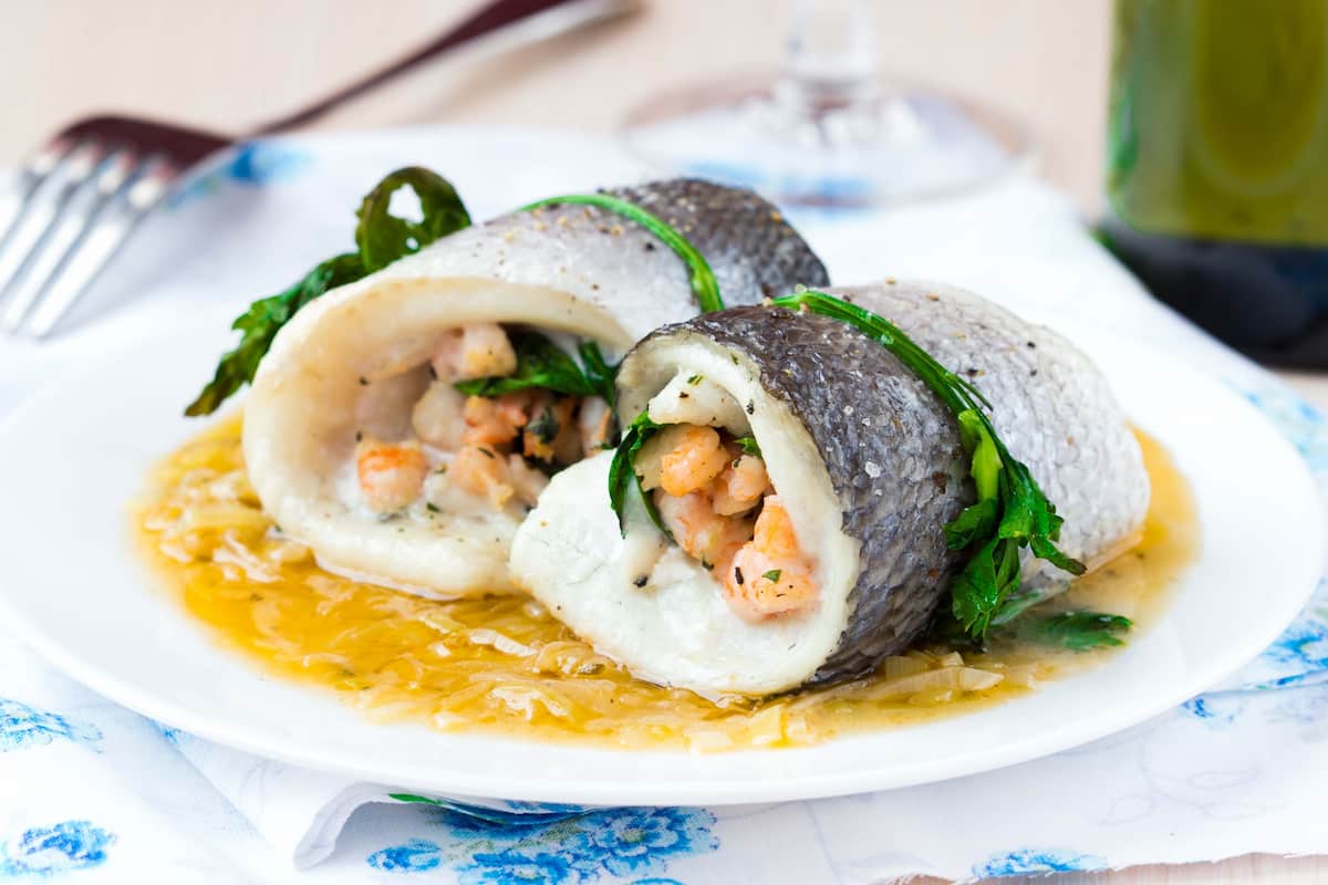 Filete de Pescado Relleno de Camarones: receta sencilla y muy sabrosa para el día a día