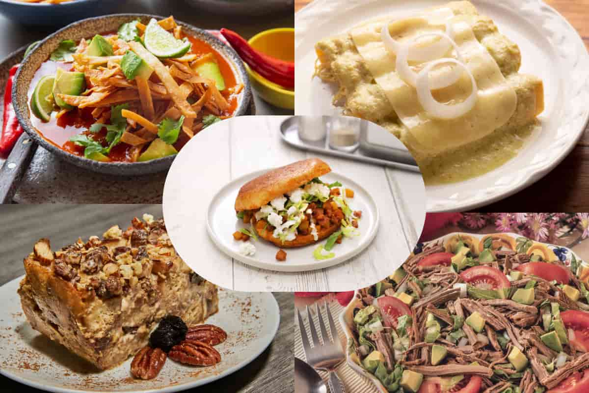 5 recetas por menos de 100 pesos para un menú de noche mexicana