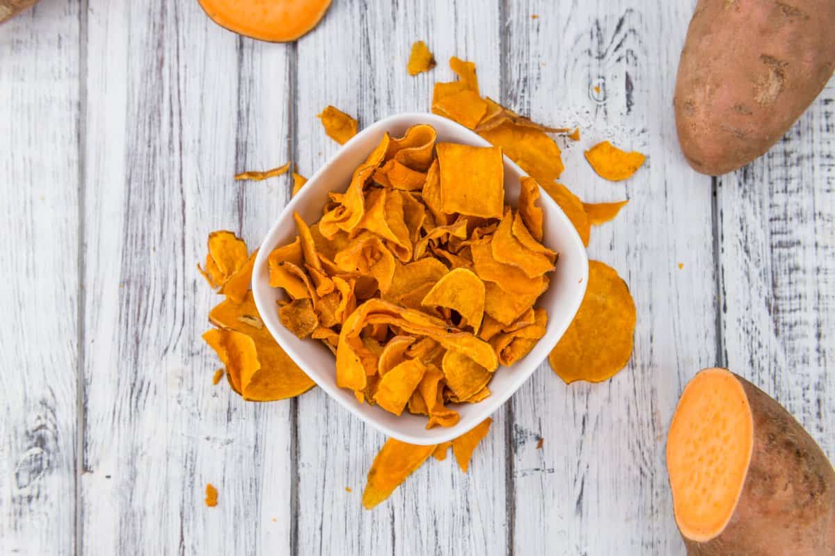Receta de Chips de Camote en Microondas: ¡Crujientes y Listas en 5 Minutos!