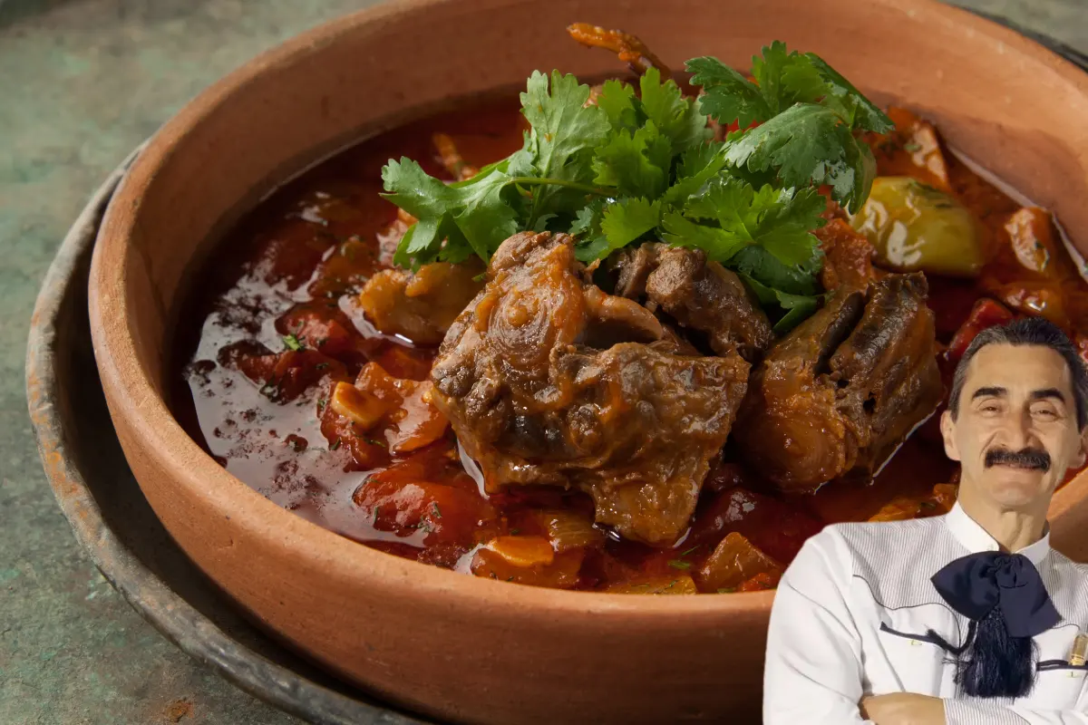 Cola de res en adobo estilo Guanajuato, receta de Yuri de Gortari rica en colágeno